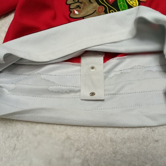 NHL Hockey Reebok Center Ice Sports Athletic Jersey Youth Chicago Blackhawks - Picture 8 of 9